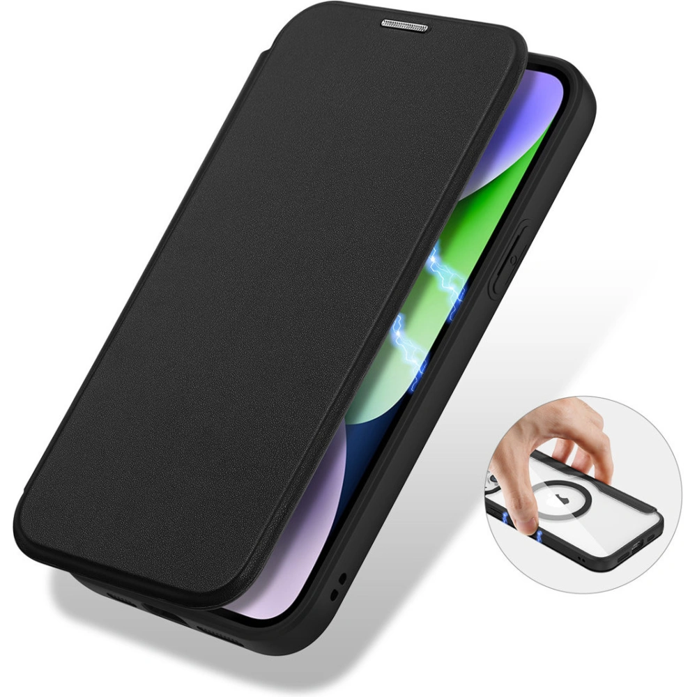 Etui Dux Ducis Skin X Pro MagSafe Apple iPhone 15 czarny
