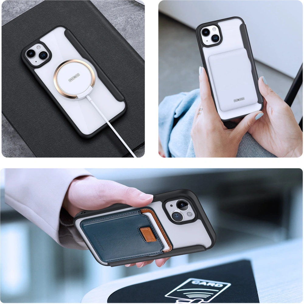 Etui Dux Ducis Skin X Pro MagSafe Apple iPhone 15 czarny