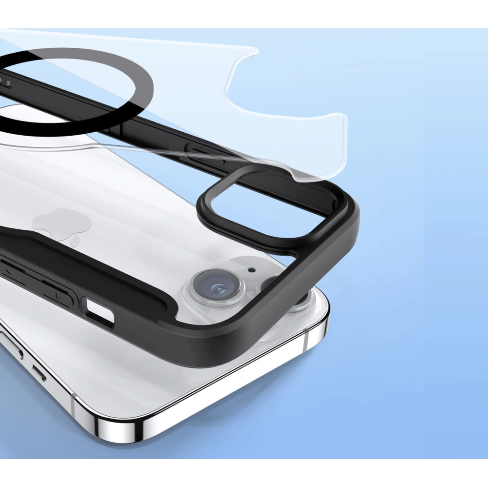 Etui Dux Ducis Skin X Pro MagSafe Apple iPhone 15 czarny