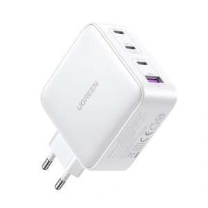Kup GaN UGREEN CD226 3xUSB-C/USB-A 100W PPS încărcător de rețea alb - UGR1667 - {ean13} - Sklep Home Screen
