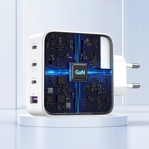 Kup GaN UGREEN CD226 3xUSB-C/USB-A 100W PPS încărcător de rețea alb - UGR1667 - {ean13} - Sklep Home Screen
