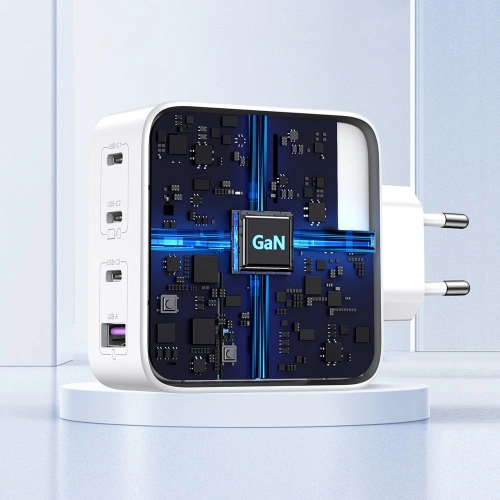 Kup GaN UGREEN CD226 3xUSB-C/USB-A 100W PPS încărcător de rețea alb - UGR1667 - {ean13} - Sklep Home Screen