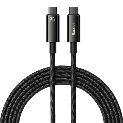Kup Baseus Cablu Tungsten Gold USB-C/USB-C 240W 3m (negru) - BSU4465 - {ean13} - Sklep Home Screen