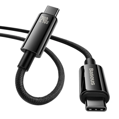 Kup Baseus Cablu Tungsten Gold USB-C/USB-C 240W 3m (negru) - BSU4465 - {ean13} - Sklep Home Screen