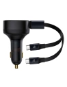 Kup Autós töltő Baseus Enjoyment 33W + USB-C kábelek (fekete) - BSU4466 - {ean13} - Sklep Home Screen
