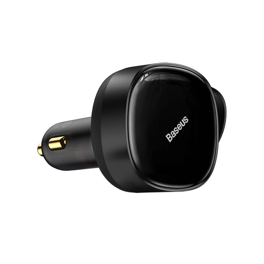 Ładowarka samochodowa Baseus Enjoyment 33W + kable USB-C (czarna)