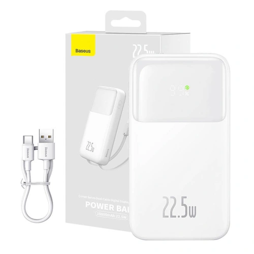 Kup Powerbank Baseus Comet 10000mAh 22.5W (bílý) - BSU4467 - {ean13} - Sklep Home Screen