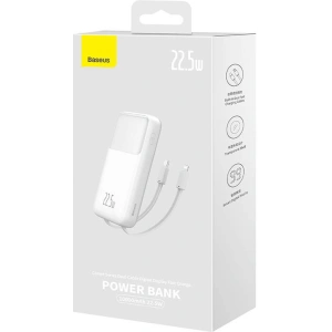 Powerbank Baseus Comet 10000mAh 22.5W (biały)
