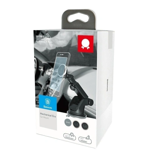 Buy Baseus Solid Series Dashboard Car Mount Silver - BSU100SLV - {ean13} - Home Screen Store Europe
