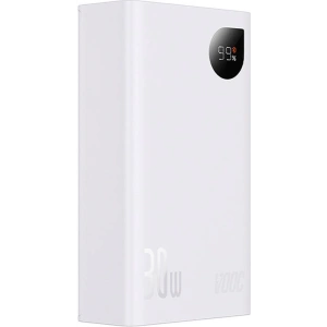 Powerbank Baseus Adaman 2, 20000mAh, 30W (biały)