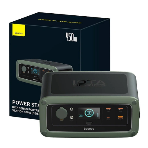 Kup Powerbank/napájecí stanice Baseus ioTa 450W 90000mAh (zelená) - BSU4470 - {ean13} - Sklep Home Screen