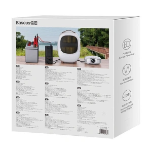 Baseus Power Inventer 300W, 24V, CN/EU (black)