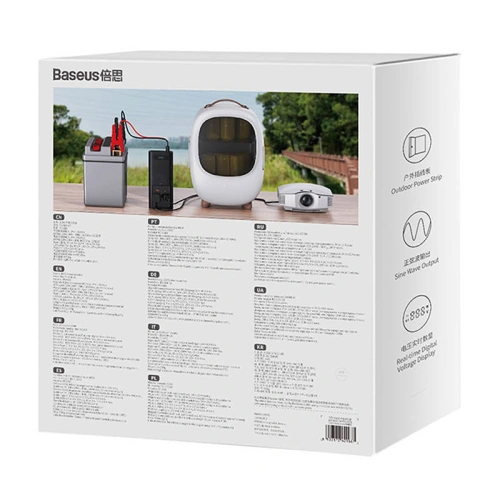 Kup Autós inverter Baseus 300W, 24V, CN/EU (fekete) - BSU4471 - {ean13} - Sklep Home Screen