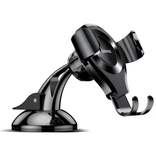 Buy Baseus Osculum Dashboard Gravity Car Mount Black - BSU101BLK - {ean13} - Home Screen Store Europe