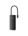 Kup Baseus Adapter HUB OS Lite 6-Port USB-C/HDMI - USB3.0x2 - PD - SD/TF (schwarz) - BSU4473 - {ean13} - Sklep Home Screen