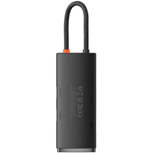 Kup Baseus Adapter HUB OS Lite 6-Port USB-C/HDMI - USB3.0x2 - PD - SD/TF (schwarz) - BSU4473 - {ean13} - Sklep Home Screen