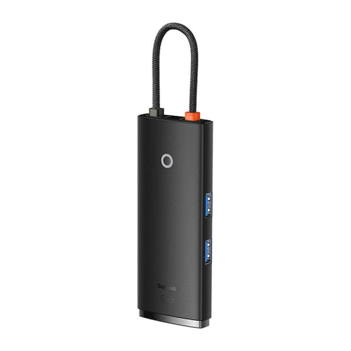 Kup Baseus Adapter HUB OS Lite 6-Port USB-C/HDMI - USB3.0x2 - PD - SD/TF (schwarz) - BSU4473 - {ean13} - Sklep Home Screen