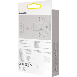 Kup Baseus Adapter HUB OS Lite 6-Port USB-C/HDMI - USB3.0x2 - PD - SD/TF (schwarz) - BSU4473 - {ean13} - Sklep Home Screen