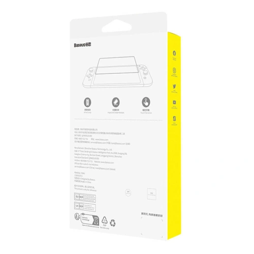 Buy Baseus Screen Protector Nintendo Switch OLED 2021 - BSU4475 - {ean13} - Home Screen Store Europe
