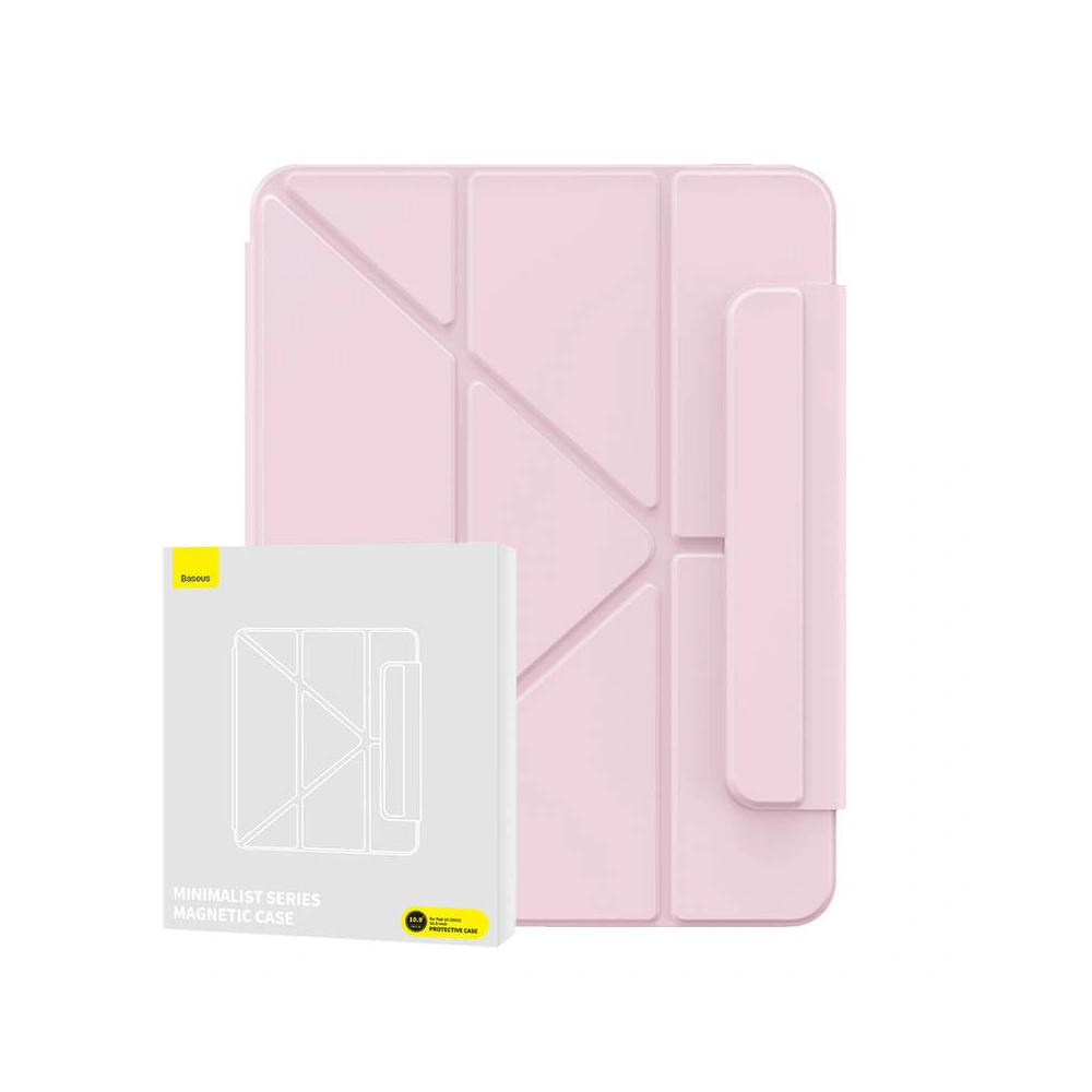 Etui magnetyczne Baseus Minimalist Apple iPad 10.9 (10. generacji) (różowe)