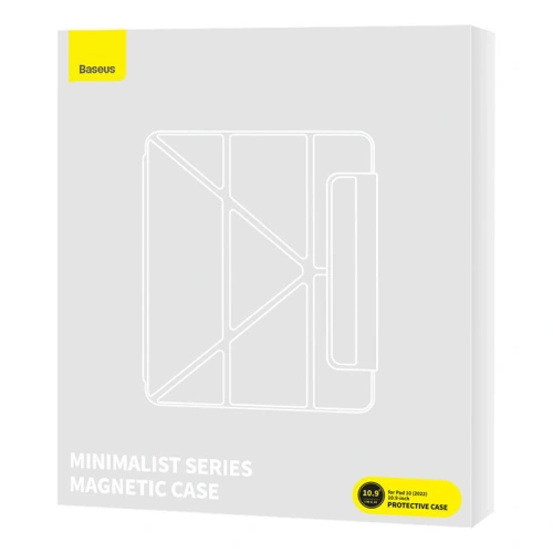 Buy Baseus Minimalist Magnetic Case Apple iPad 10.9 (10 gen) (pink) - BSU4477 - {ean13} - Home Screen Store Europe