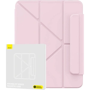 Kup Etui magnetyczne Baseus Minimalist Apple iPad Air 10.9 2020/2022 (4. i 5. gen) / iPad Pro 11 2021/2022 (3. i 4. gen) / iPad Air 11 2024 (6. generacji) (baby pink) - BSU4478 - {ean13} - Sklep Home Screen