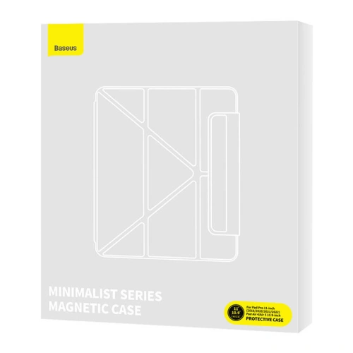 Kup Baseus Apple Husă magnetică Minimalist iPad Air 10.9 2020/2022 (generația a 4-a și a 5-a) / iPad Pro 11 2021/2022 (generația a 3-a și a 4-a) / iPad Air 11 2024 (generația a 6-a) (baby pink) - BSU4478 - {ean13} - Sklep Home Screen