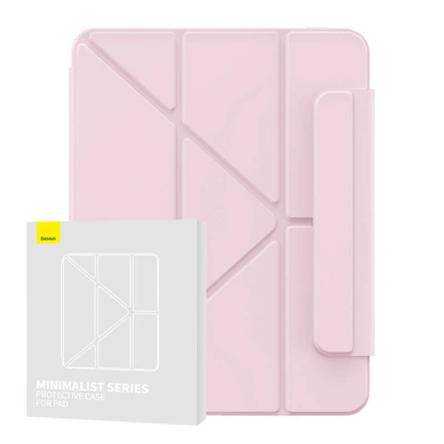 Kup Baseus Apple Husă magnetică Minimalist iPad Air 10.9 2020/2022 (generația a 4-a și a 5-a) / iPad Air 11 2024 (generația a 6-a) (baby pink) - BSU4482 - {ean13} - Sklep Home Screen