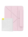 Baseus Apple Husă magnetică Minimalist iPad Air 10.9 2020/2022 (generația a 4-a și a 5-a) / iPad Air 11 2024 (generația a 6-a) (baby pink)