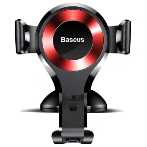 Buy Baseus Osculum Dashboard Gravity Car Mount Red - BSU102RED - {ean13} - Home Screen Store Europe