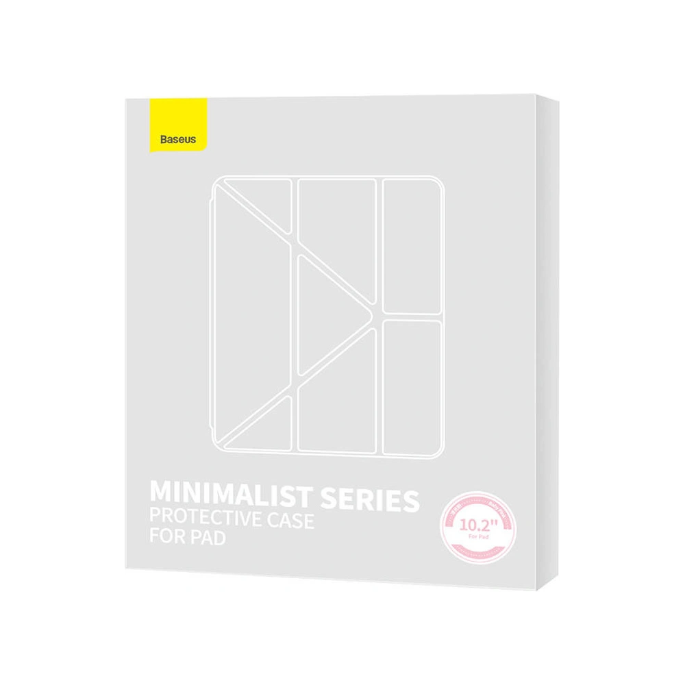Etui magnetyczne Baseus Minimalist Apple iPad 10.2 2019/2020/2021 (7., 8. i 9. generacji) (baby pink)