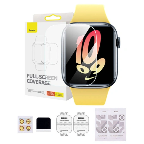 Kup Fólie na displej Baseus NanoCrystal 40mm Apple Watch 4/5/6/SE/SE 2 40mm Čirý - BSU4485 - {ean13} - Sklep Home Screen