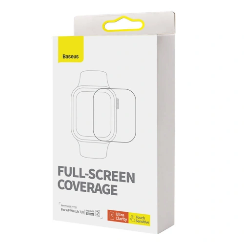 Buy Screen film Baseus NanoCrystal 41mm Apple Watch 4/5/6/7/SE/8/9 40/41mm Clear - BSU4487 - {ean13} - Home Screen Store Europe
