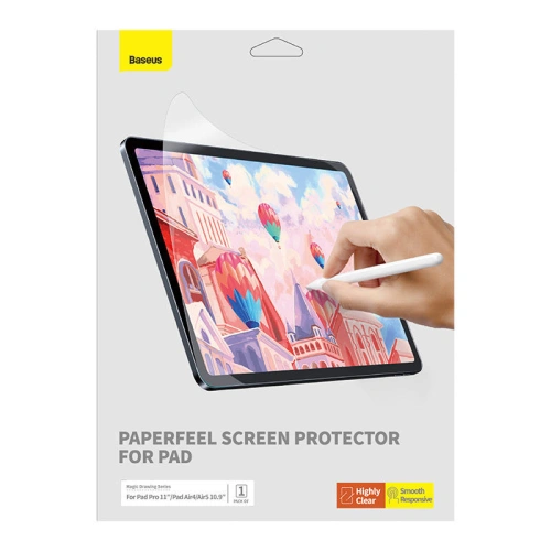 Kup Képernyő fólia Baseus Paperfeel Apple iPad 10.2 2019/2020/2021 (7., 8. és 9. generáció) Clear - BSU4492 - {ean13} - Sklep Home Screen