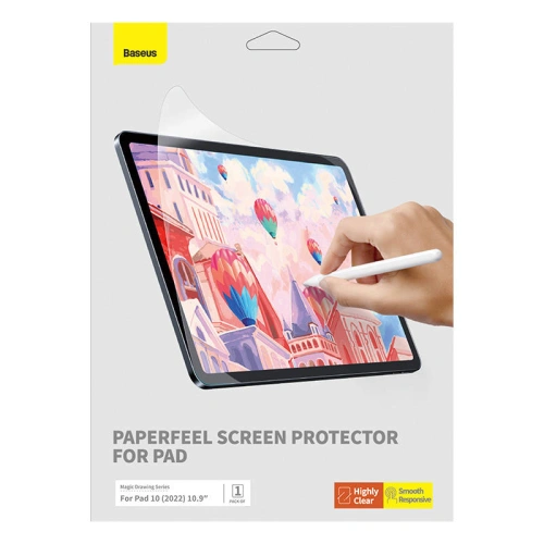 Buy Baseus Paperfeel Screen Protector Apple iPad 10.9 (10 gen) Clear - BSU4494 - {ean13} - Home Screen Store Europe