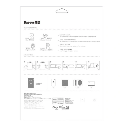 Kup Folia na ekran Baseus Paperfeel Apple iPad 10.9 (10. generacji), Clear - BSU4494 - {ean13} - Sklep Home Screen