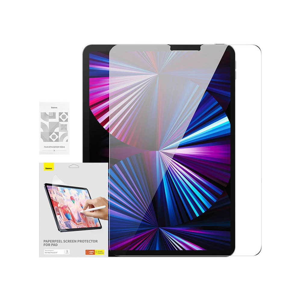 Folia na ekran Baseus Paperfeel Apple iPad Pro 12.9 2018/2020/2021/2022 (3., 4., 5. i 6. generacji) Clear