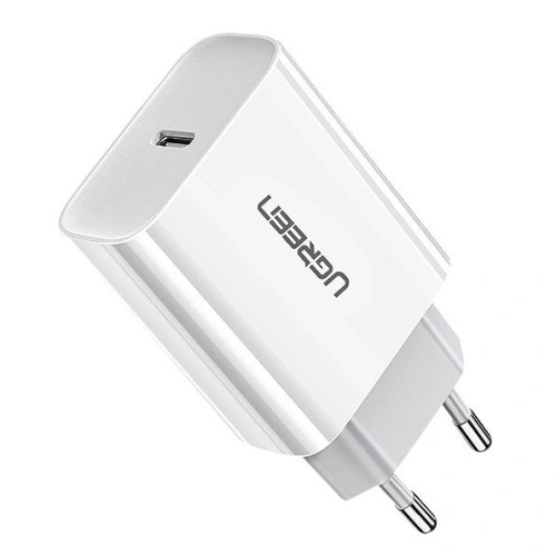 Kup UGREEN 60450 USB-C Power Delivery 3.0 Quick Charge 4.0+ 20W 3A Netzladegerät weiß - UGR1668 - {ean13} - Sklep Home Screen