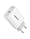 Kup Ładowarka sieciowa UGREEN 60450 USB-C Power Delivery 3.0 Quick Charge 4.0+ 20W 3A biały - UGR1668 - {ean13} - Sklep Home Screen