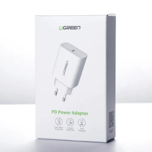Kup UGREEN 60450 USB-C Power Delivery 3.0 Quick Charge 4.0+ 20W 3A încărcător de rețea alb - UGR1668 - {ean13} - Sklep Home Screen