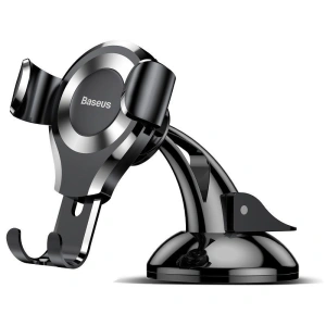 Buy Baseus Osculum Dashboard Gravity Car Mount Silver - BSU103SLV - {ean13} - Home Screen Store Europe
