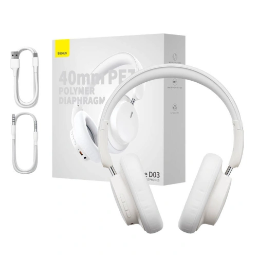 Buy Baseus Bowie D03 Wireless Earphones (white) - BSU4497 - {ean13} - Home Screen Store Europe