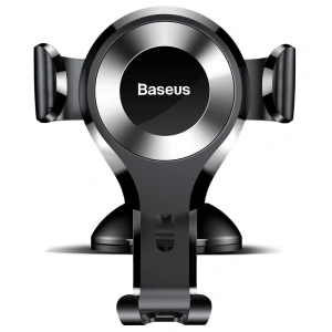 Buy Baseus Osculum Dashboard Gravity Car Mount Silver - BSU103SLV - {ean13} - Home Screen Store Europe