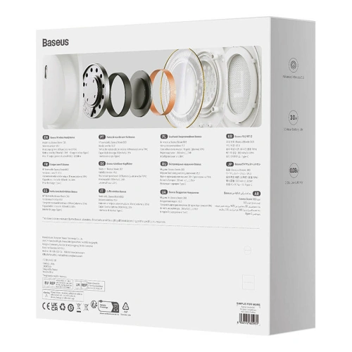 Buy Baseus Bowie D03 Wireless Earphones (white) - BSU4497 - {ean13} - Home Screen Store Europe
