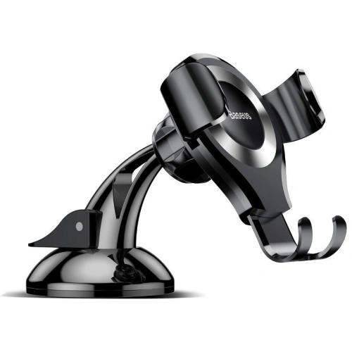 Buy Baseus Osculum Dashboard Gravity Car Mount Silver - BSU103SLV - {ean13} - Home Screen Store Europe