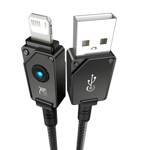 Kup Kabel Baseus Unbreakable Series USB-A/Lightning 2.4A 1m (Černý) - BSU4498 - {ean13} - Sklep Home Screen