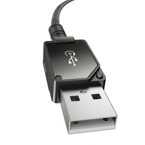 Kabel Baseus Unbreakable Series USB-A/Lightning 2.4A 1m (Černý)