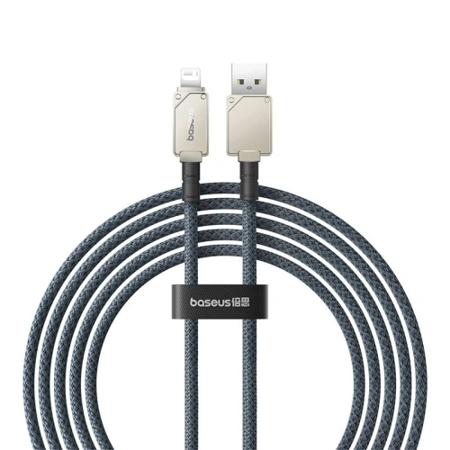 Buy Baseus Unbreakable Series USB-A/Lightning Cable 2.4A 2m (navy blue) - BSU4500 - {ean13} - Home Screen Store Europe