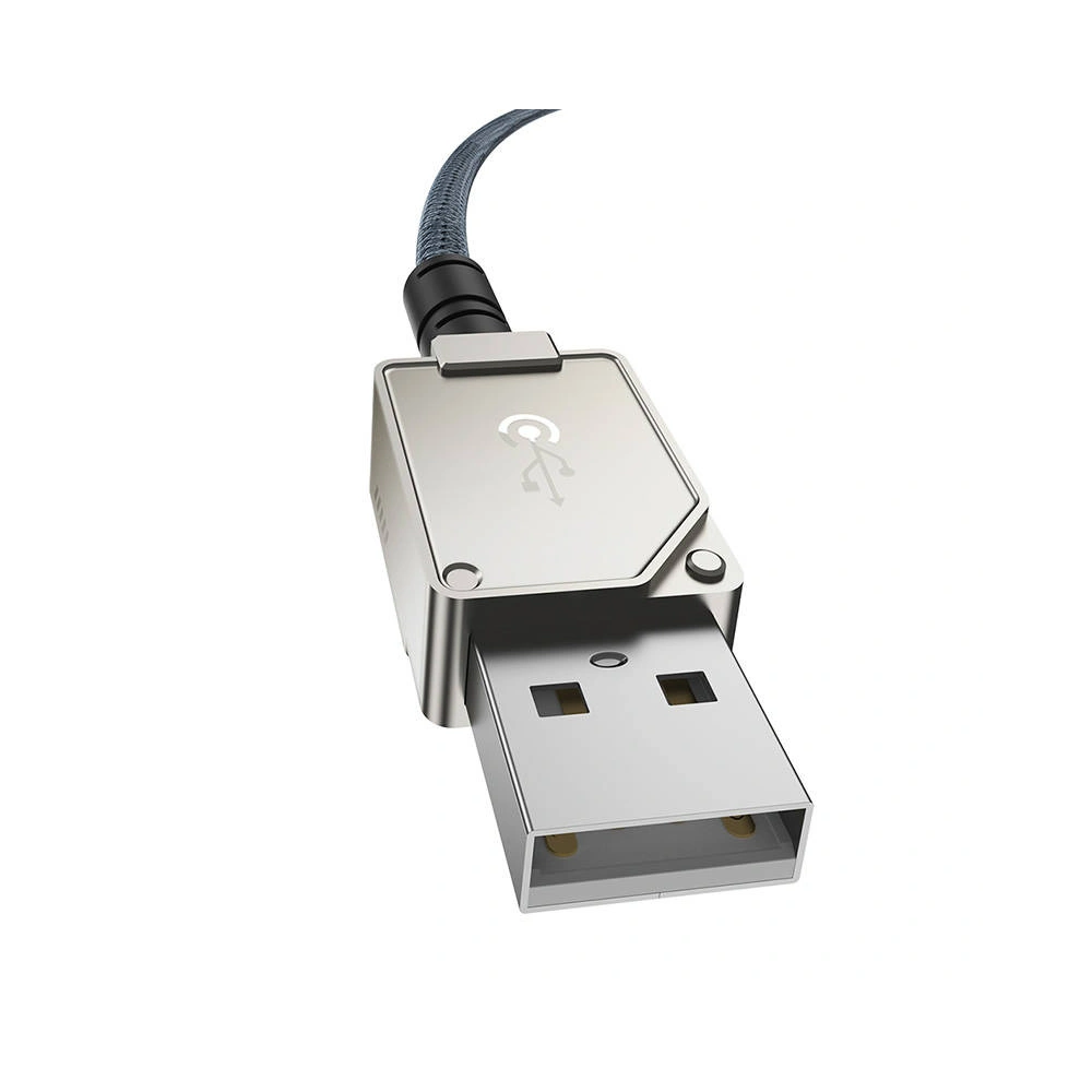 Kabel Baseus Unbreakable Series USB-A/Lightning 2.4A 2m (granatowy)