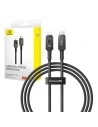Kábel Baseus Unbreakable Series USB-C/Lightning 2.4A 1m (Fekete)